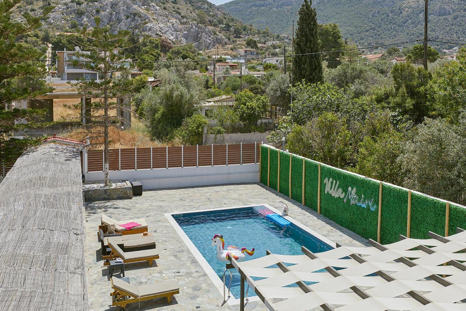 Villa Mairi - 2 Private Pools & Game Room Near Athens Salamis Exterior photo